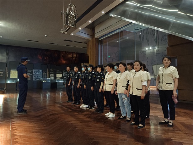 照金纪念馆联合耀州区消防救援大队开展消防安全演练