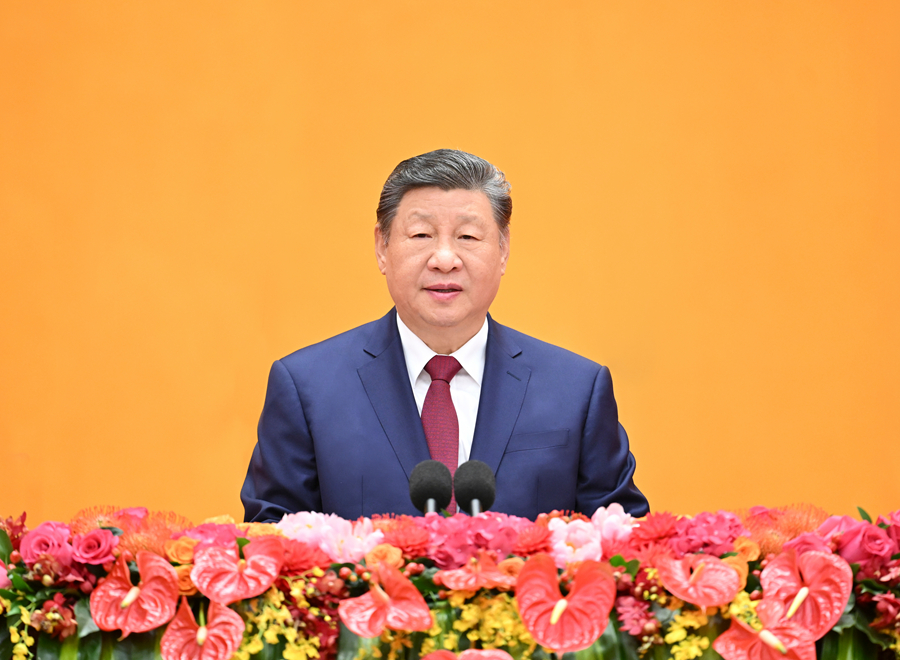 中共中央国务院举行春节团拜会